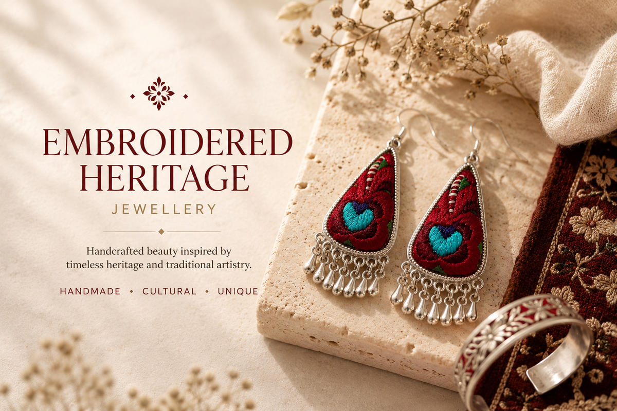 Embroidered Heritage Jewellery