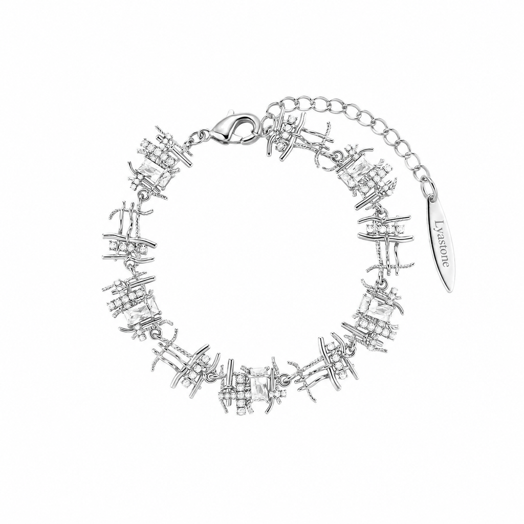 Woven Zircon Bracelet