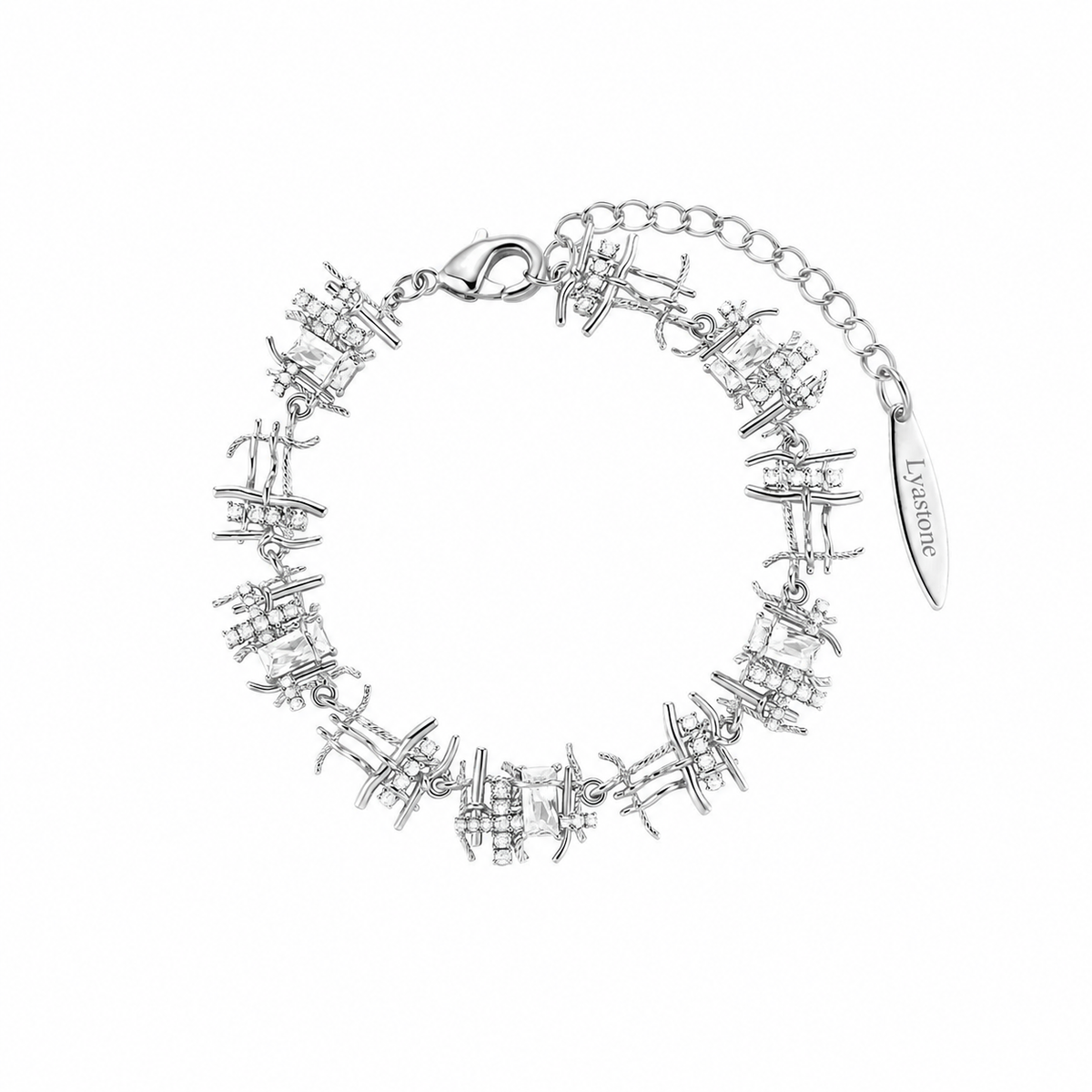 Woven Zircon Bracelet