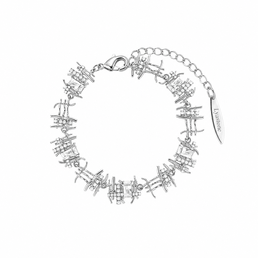 Woven Zircon Bracelet