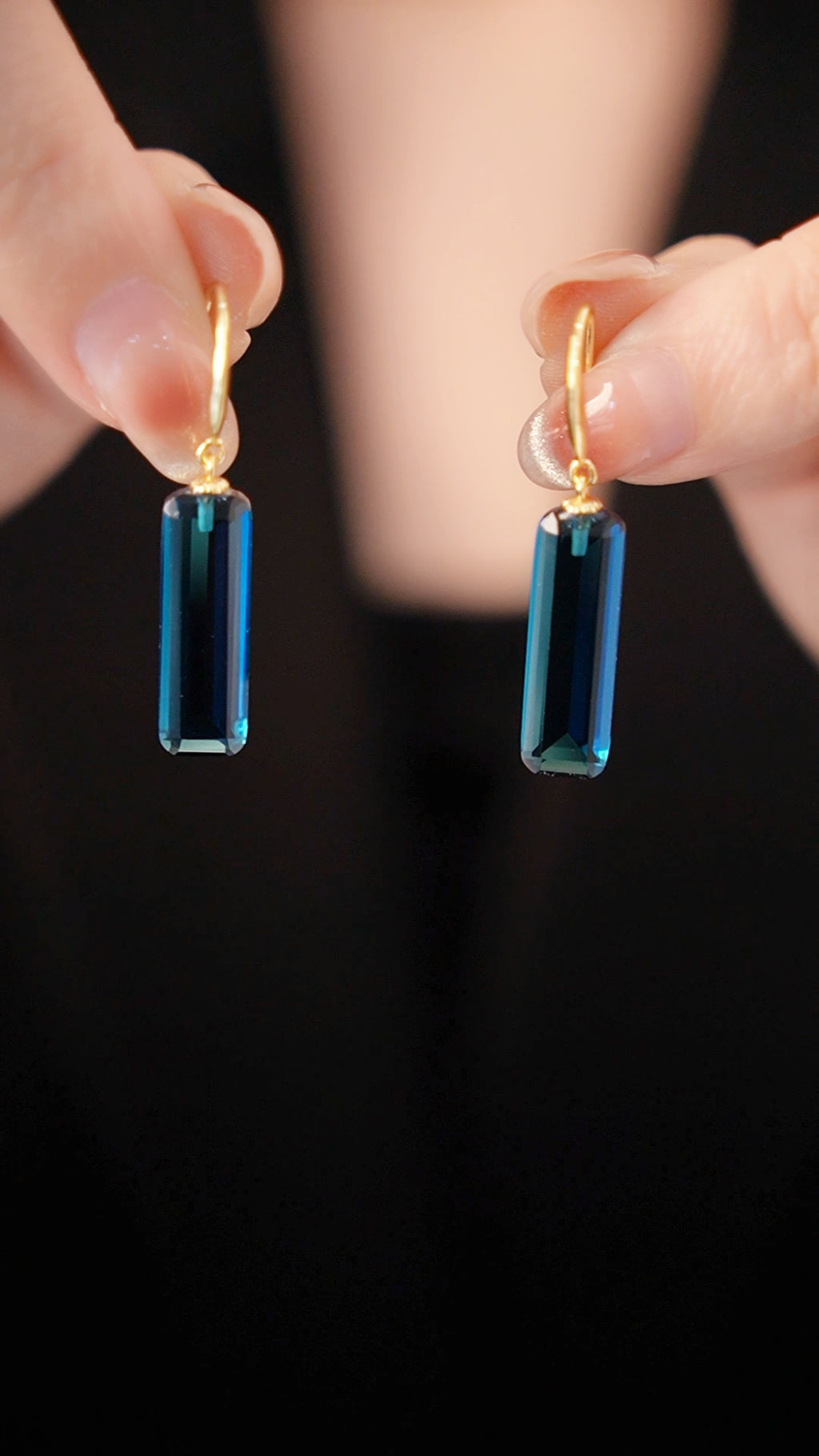 Midnight Prism Earrings