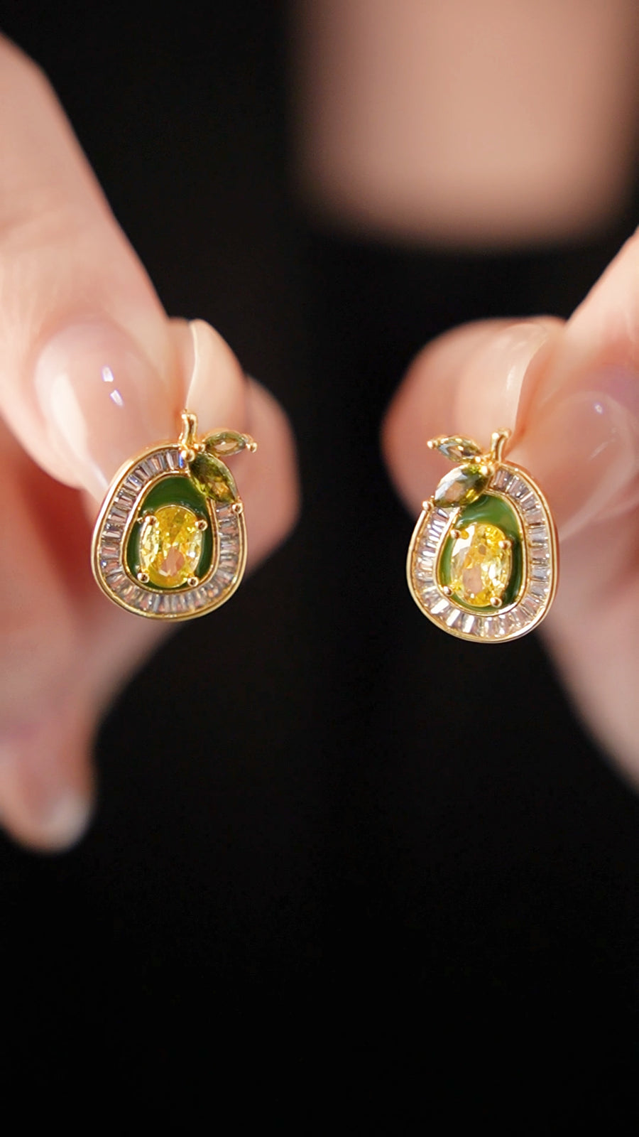 Golden Orchard Earrings