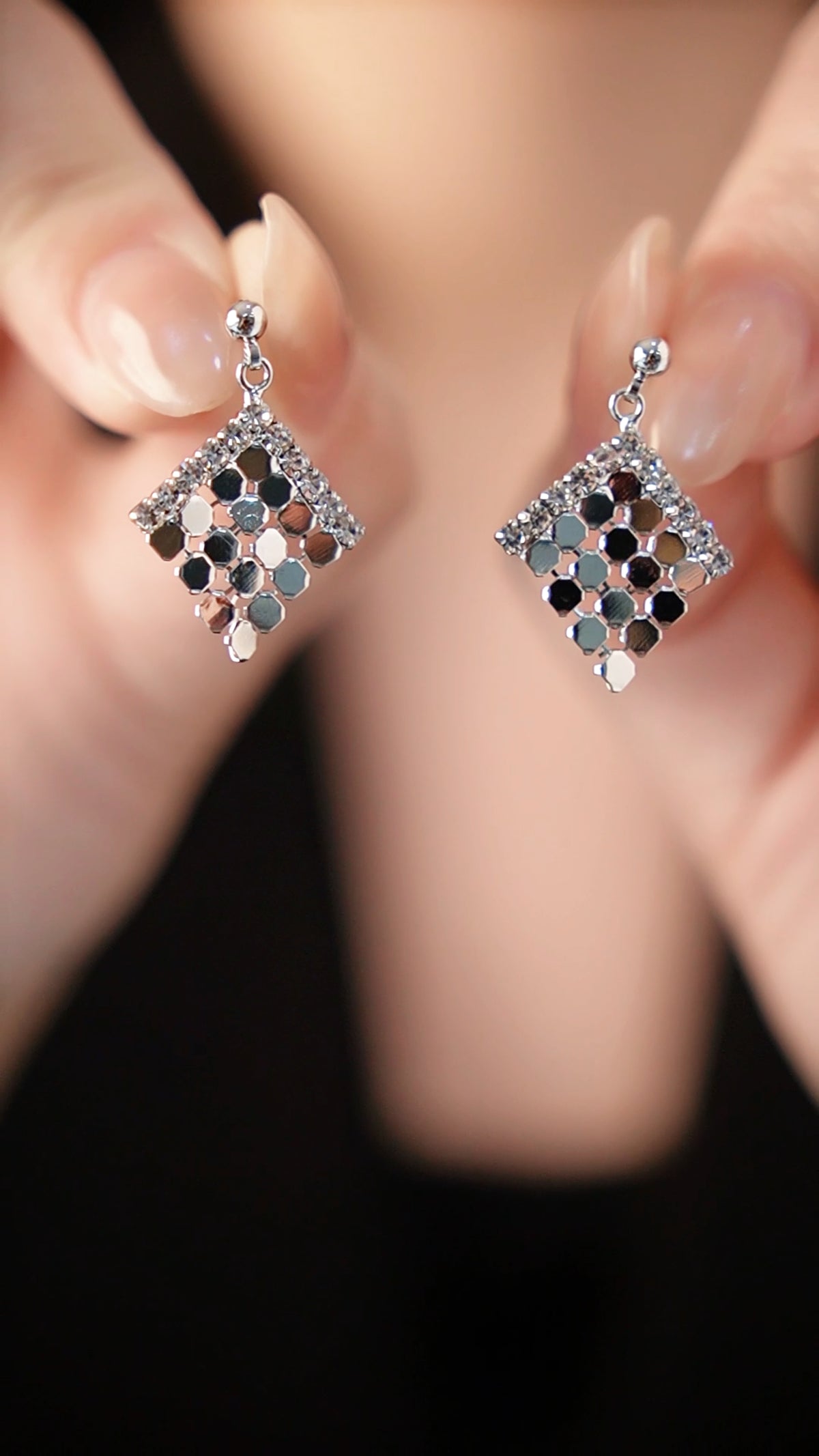 Nova Mesh Earrings