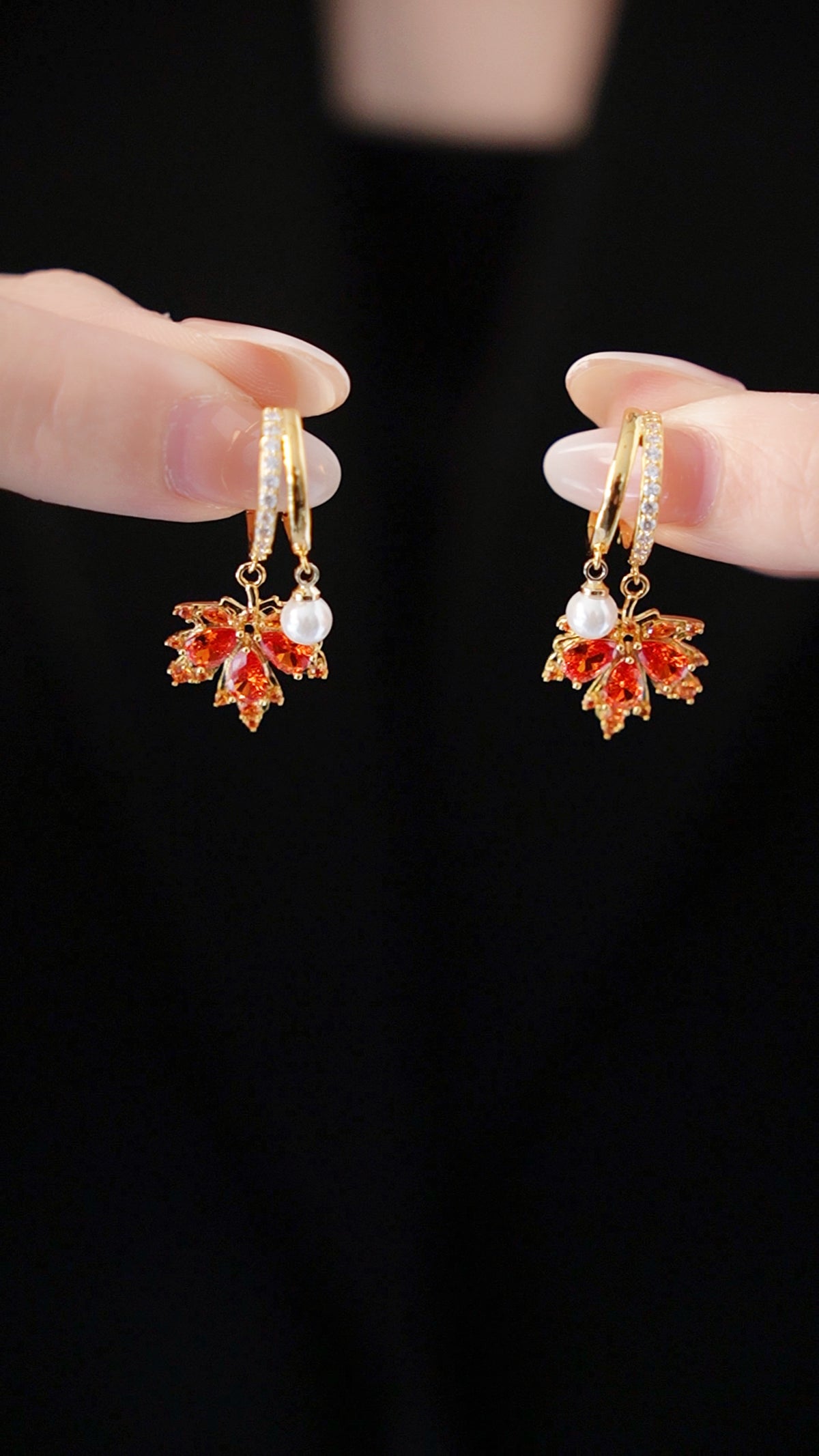 Maple Ember Earrings