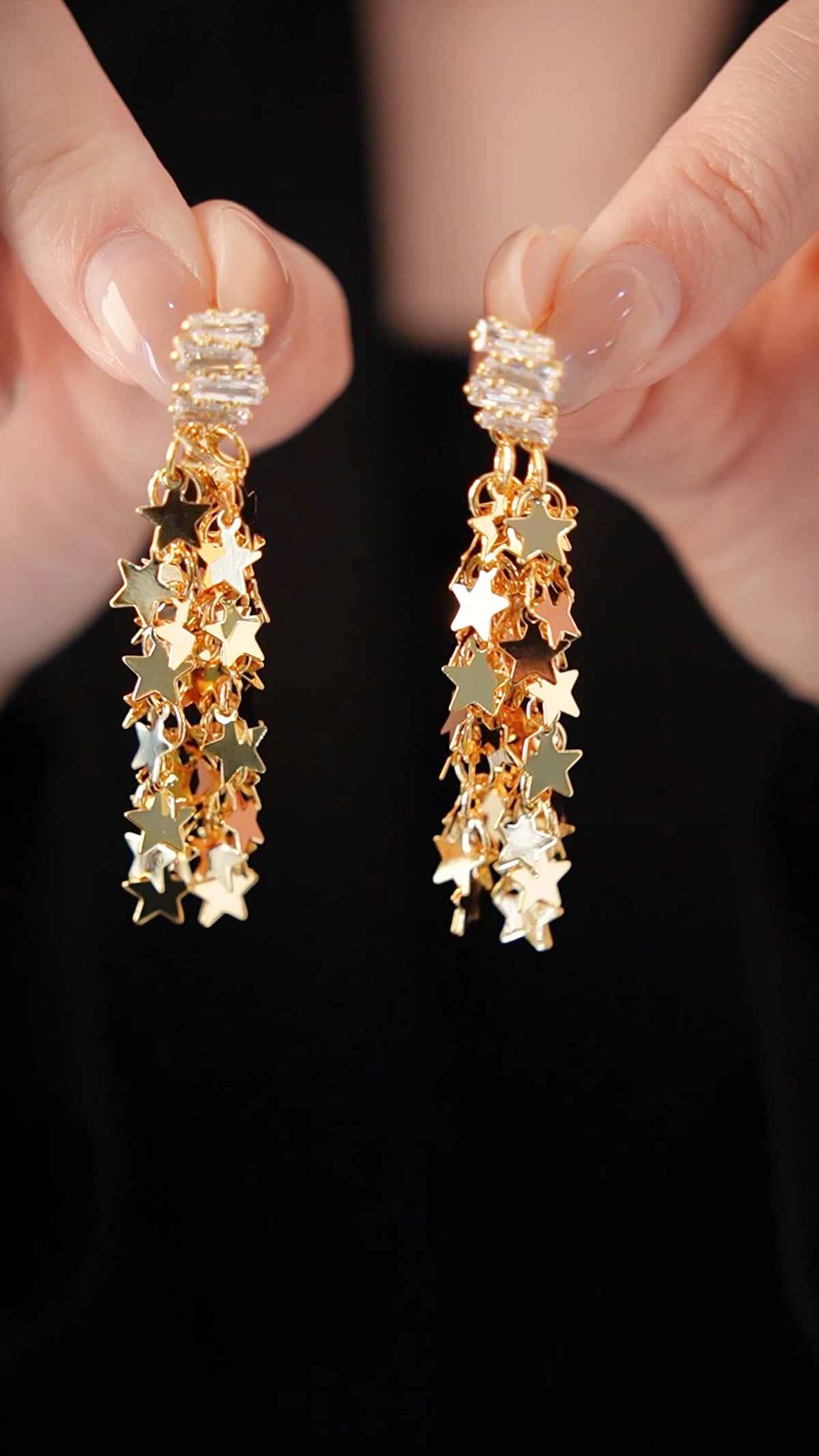 Starlight Cascade Earrings