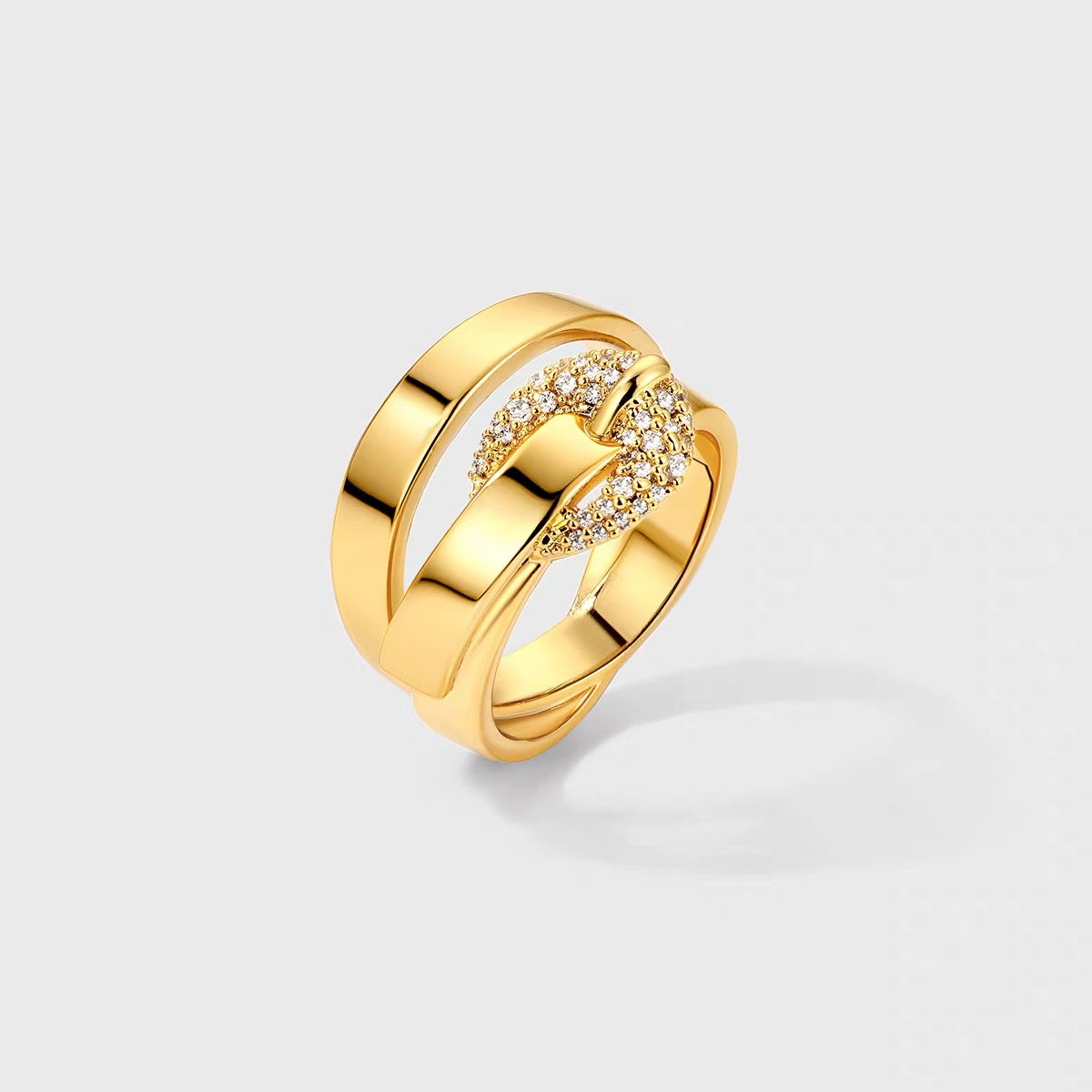 Fortuna Horsebit Ring Collection