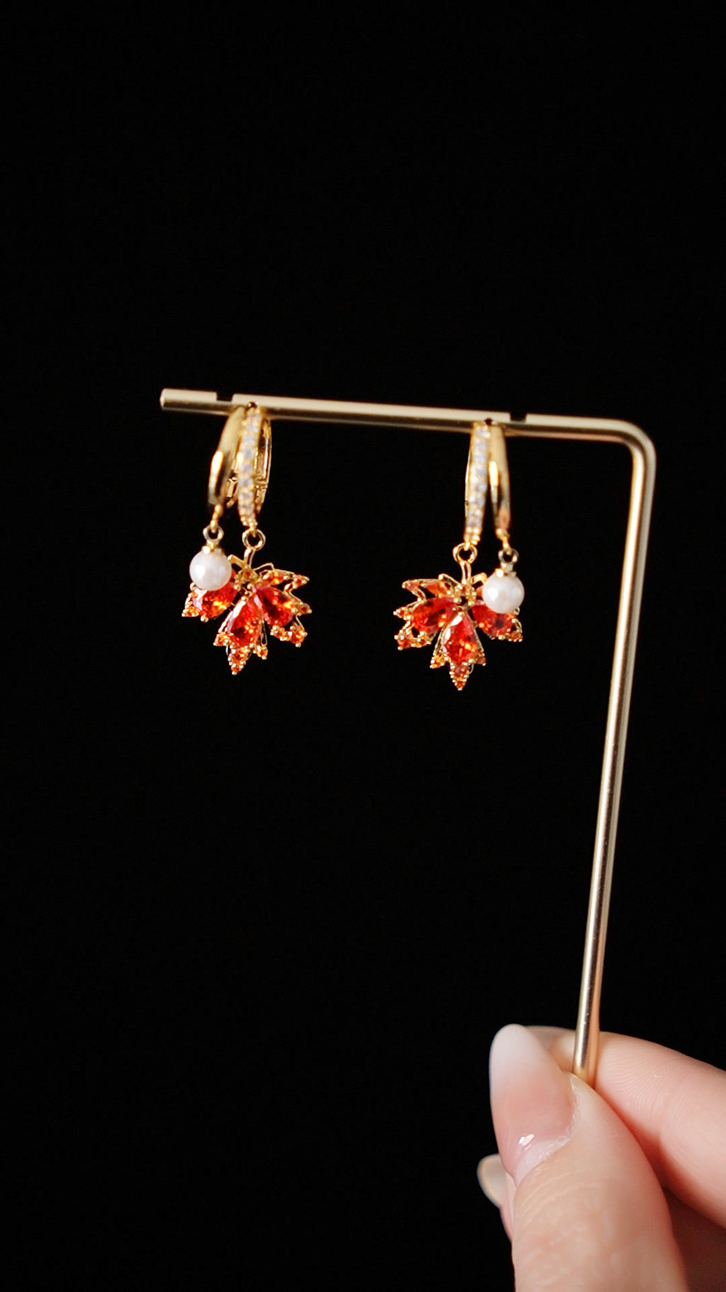 Maple Ember Earrings