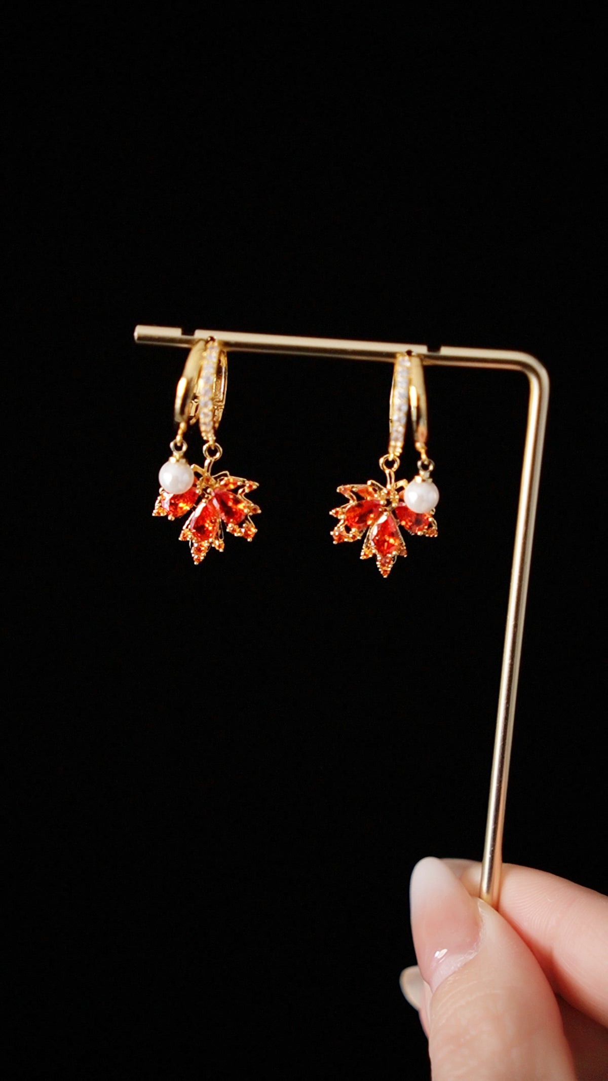Maple Ember Earrings