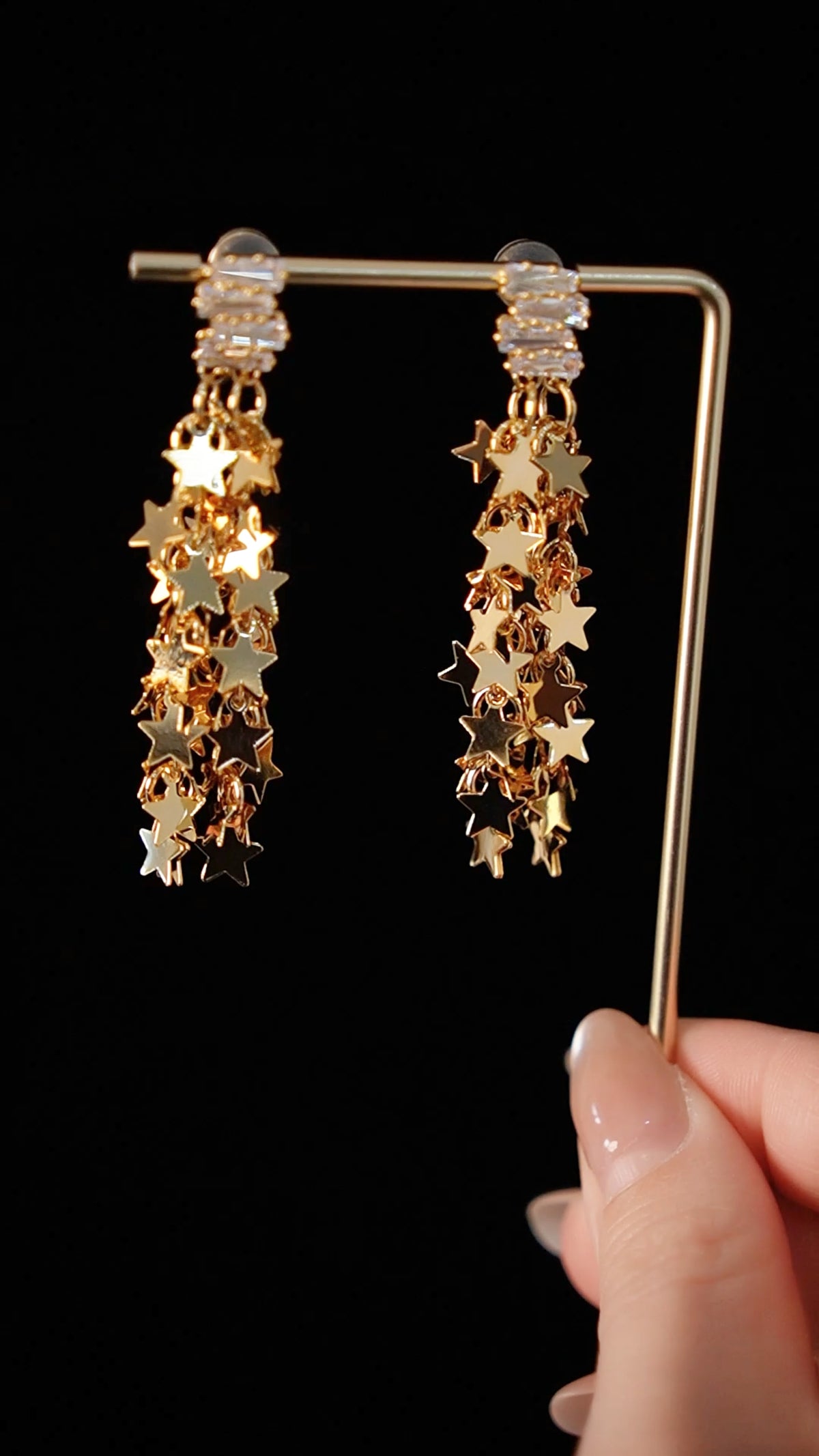 Starlight Cascade Earrings