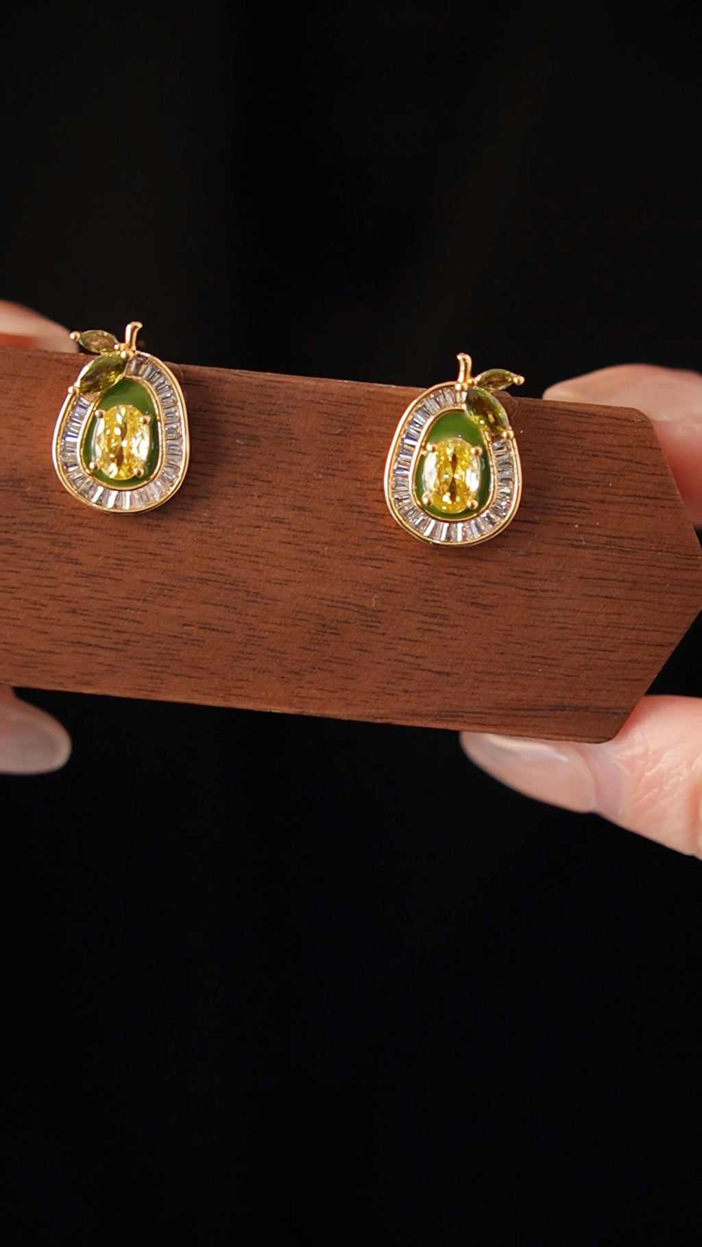 Golden Orchard Earrings