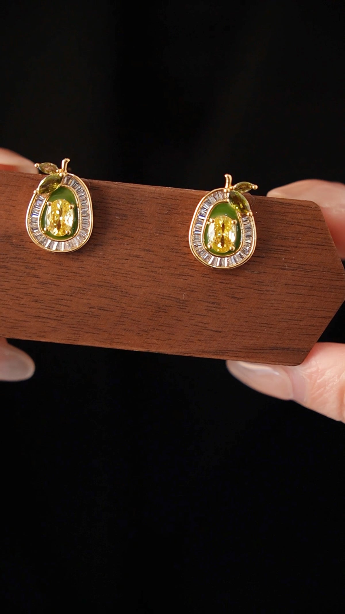Golden Orchard Earrings
