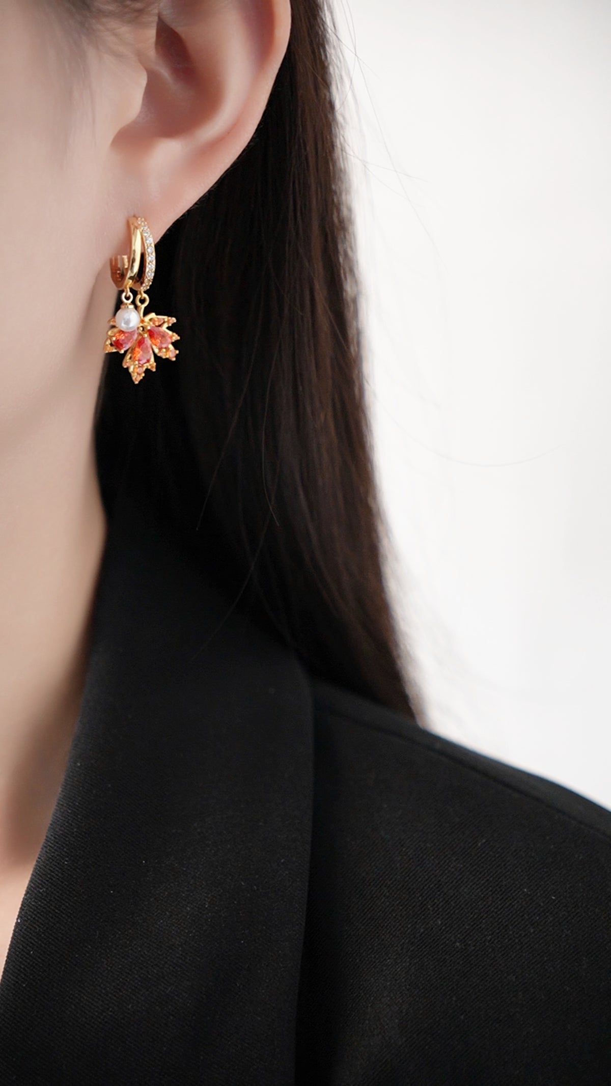 Maple Ember Earrings