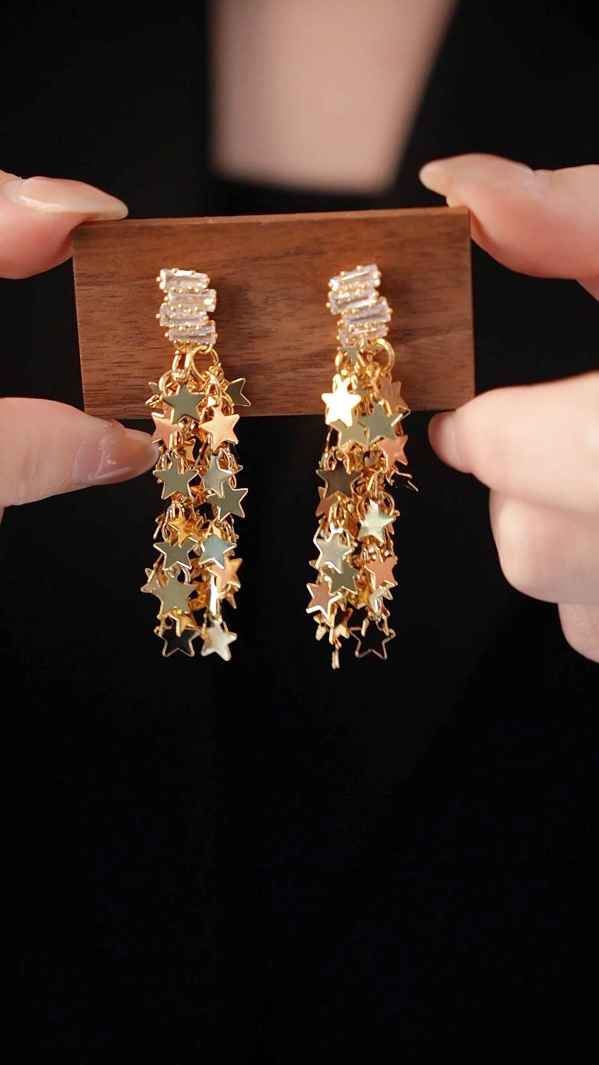 Starlight Cascade Earrings