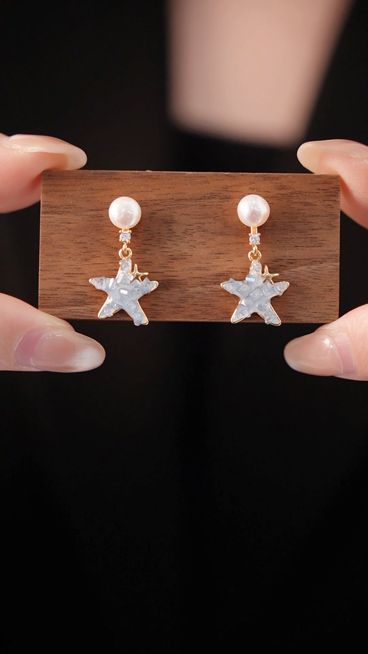 Celestial Pearl Earrings