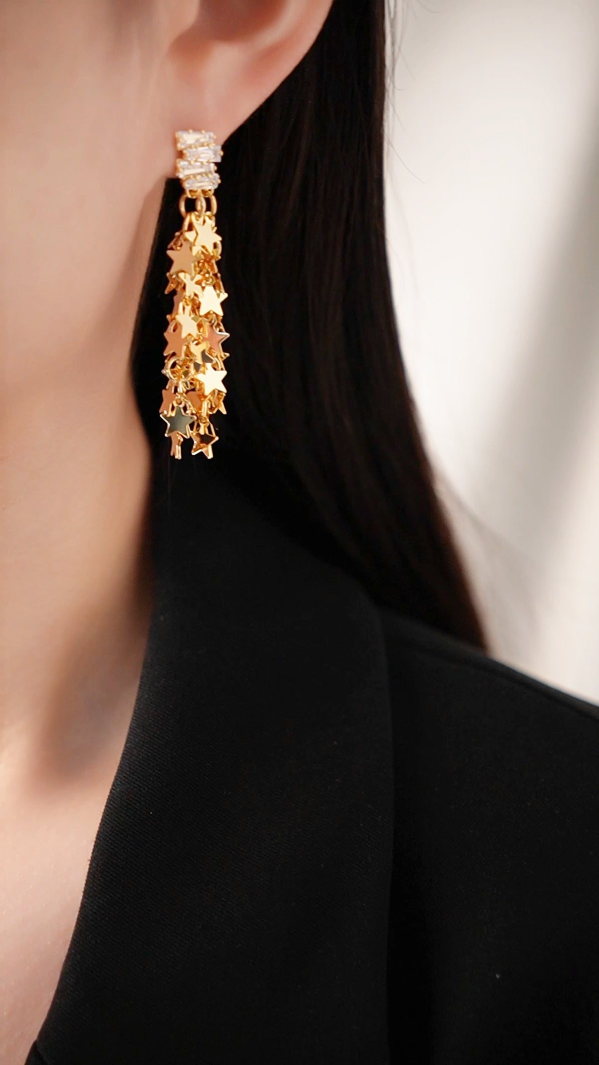 Starlight Cascade Earrings