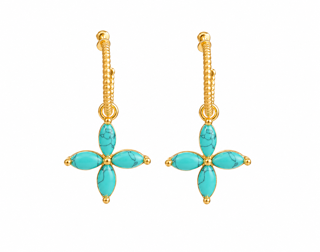 Aegean Cross Earrings