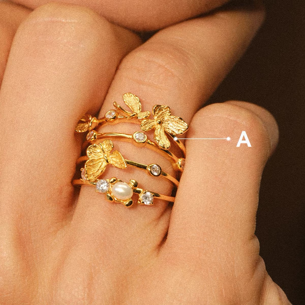 Butterfly Bloom Ring