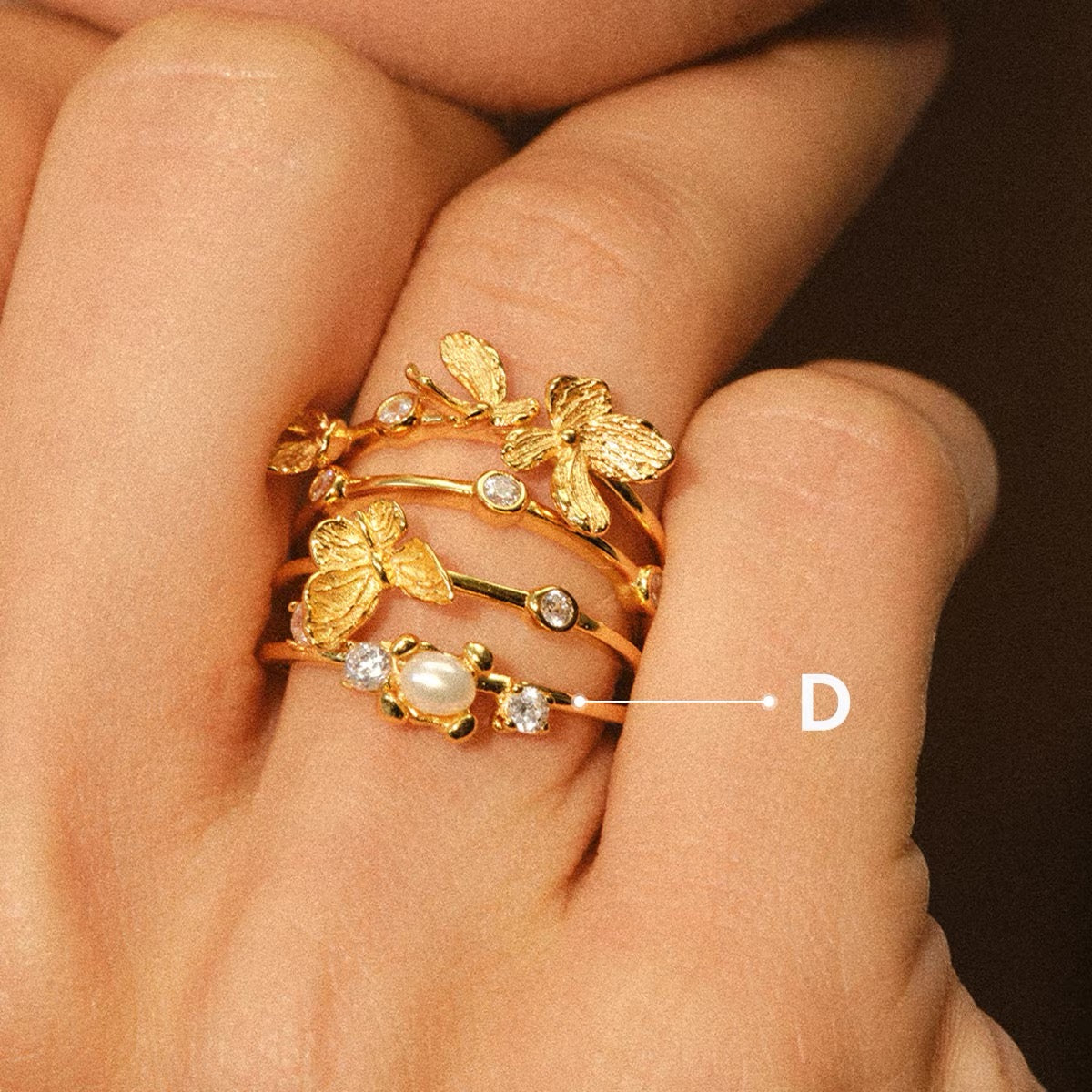 Butterfly Bloom Ring