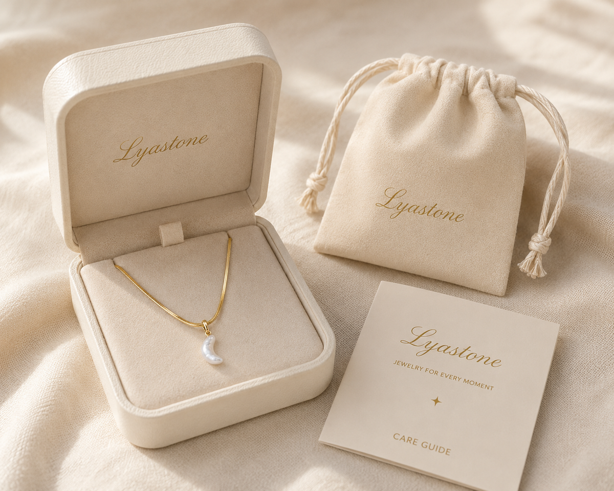 Golden Moonlight Necklace