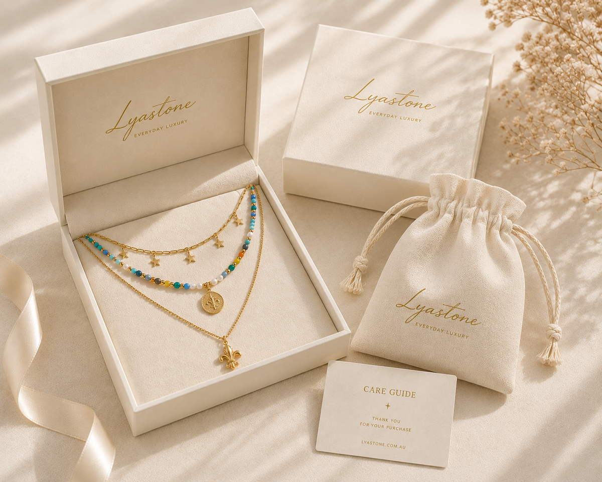 Santorini Three-Necklace Set