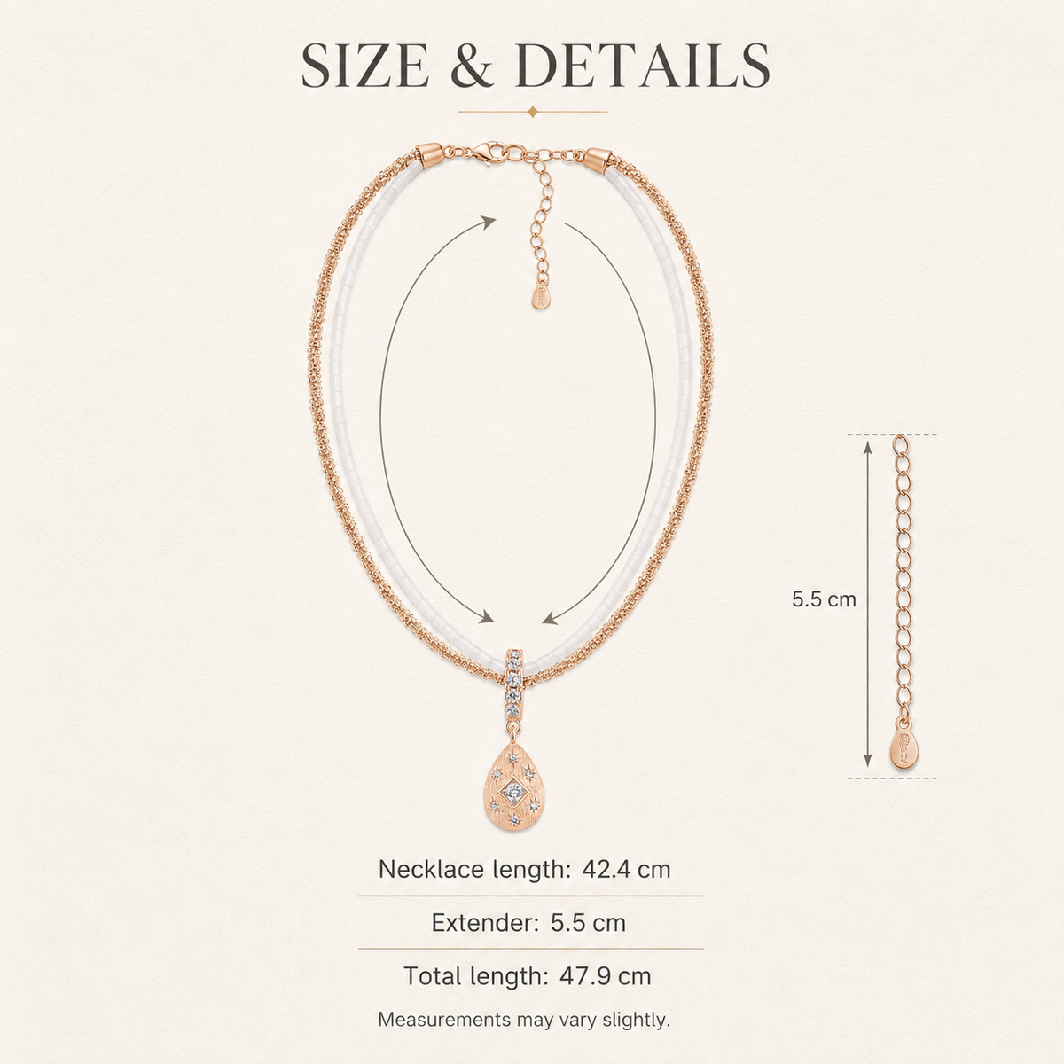Aurelia Drop Necklace