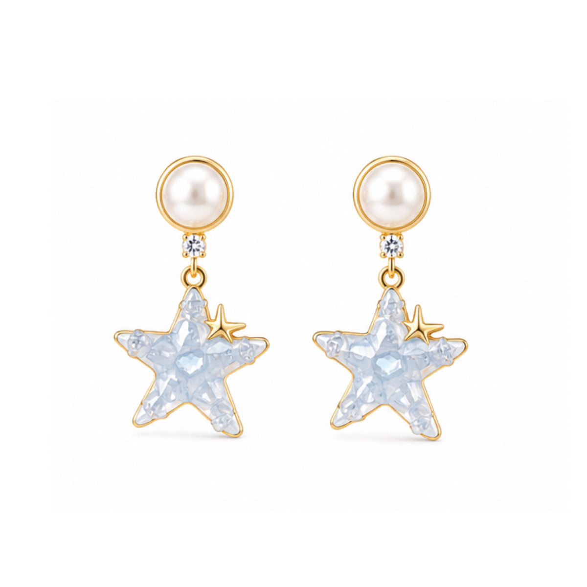 Celestial Pearl Earrings