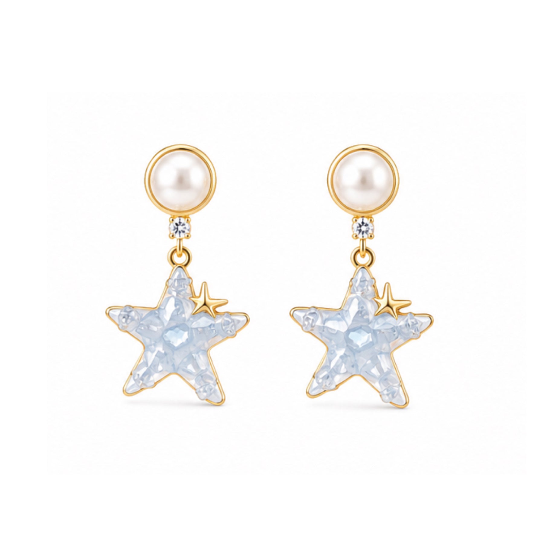 Celestial Pearl Earrings