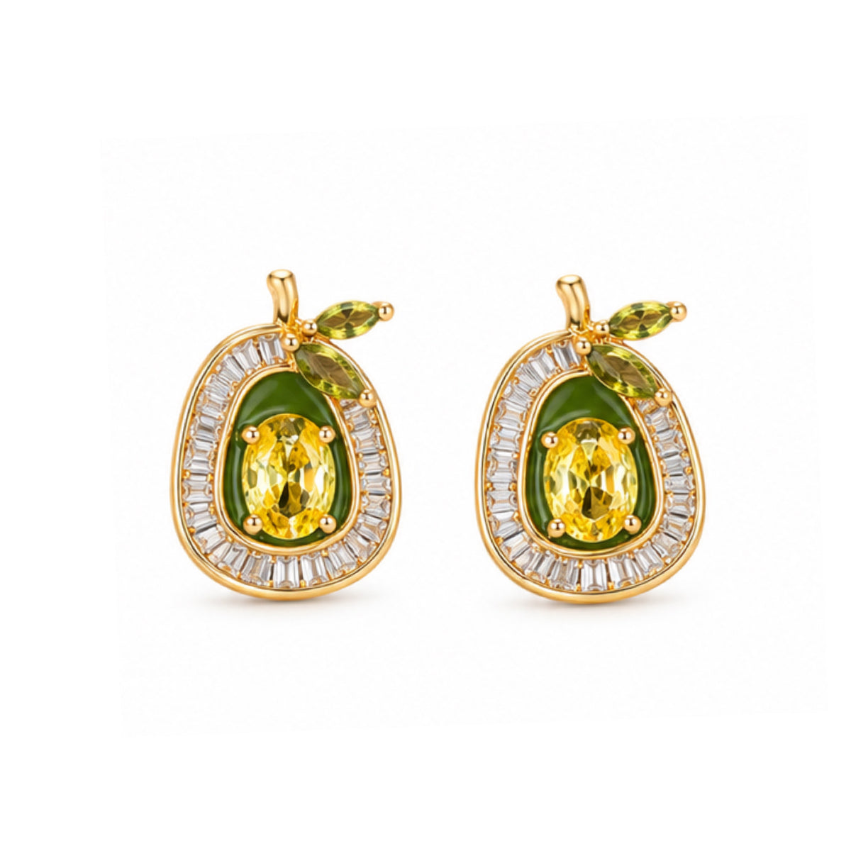 Golden Orchard Earrings