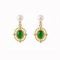 Emerald Astra Earrings