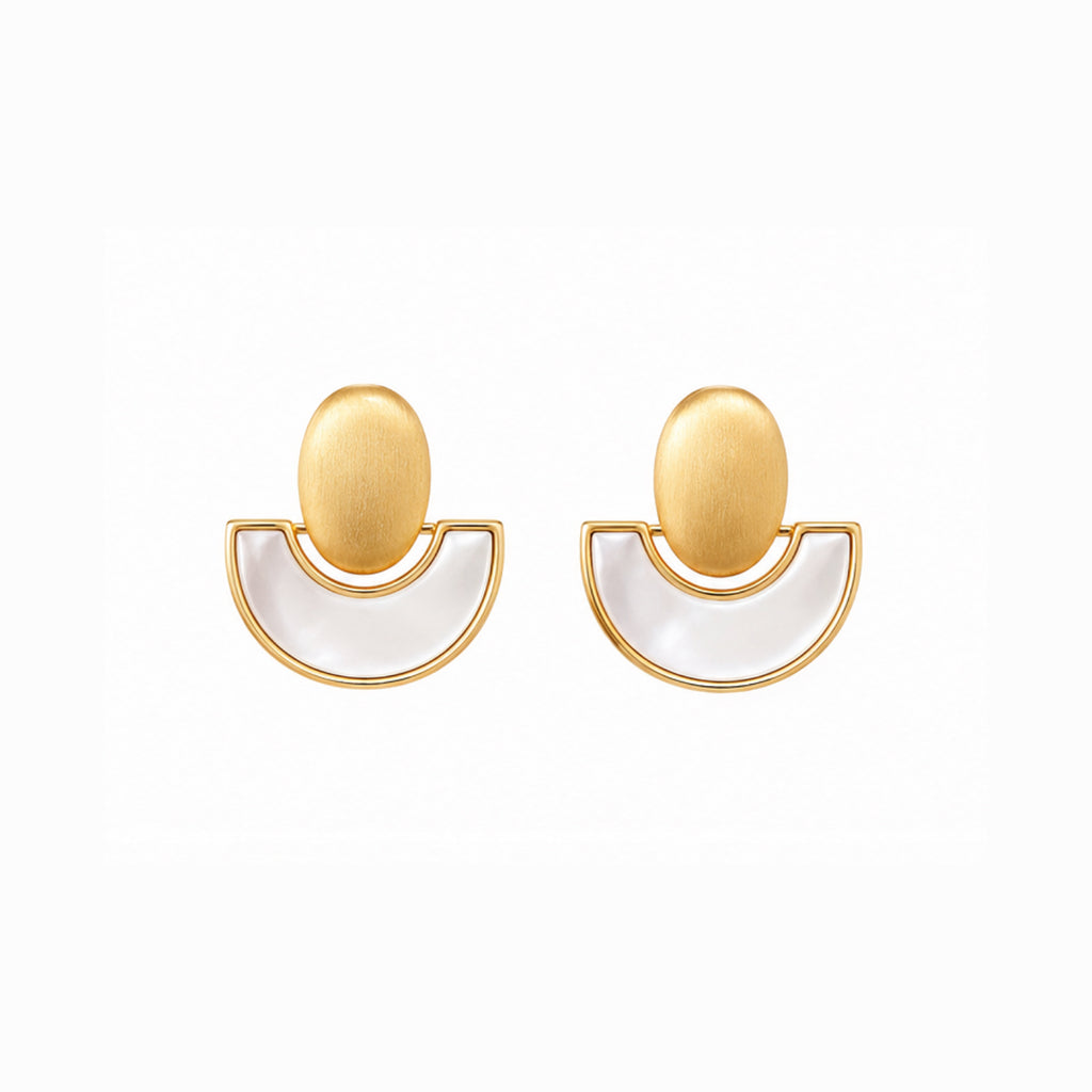 Ivory Eclipse Earrings
