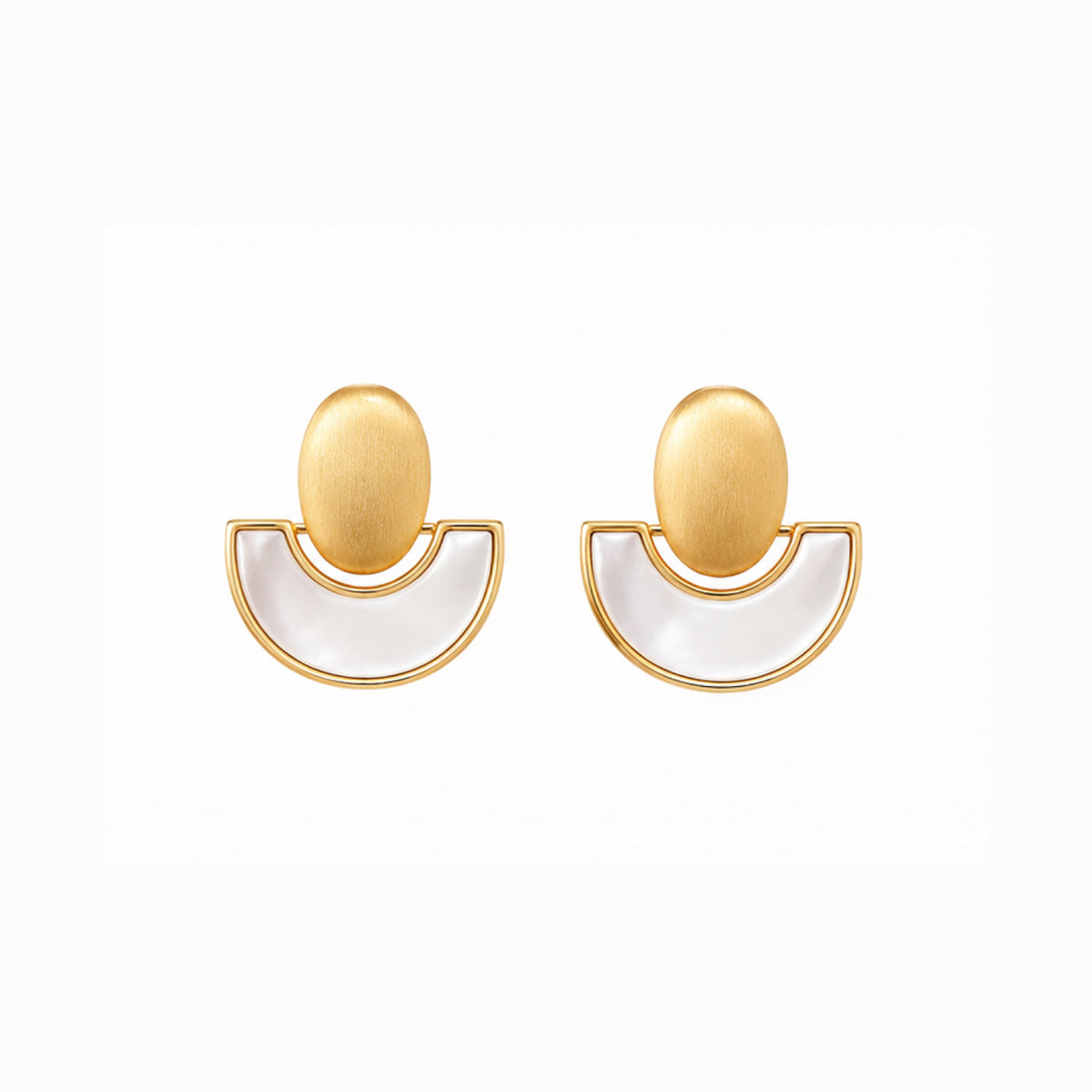 Ivory Eclipse Earrings