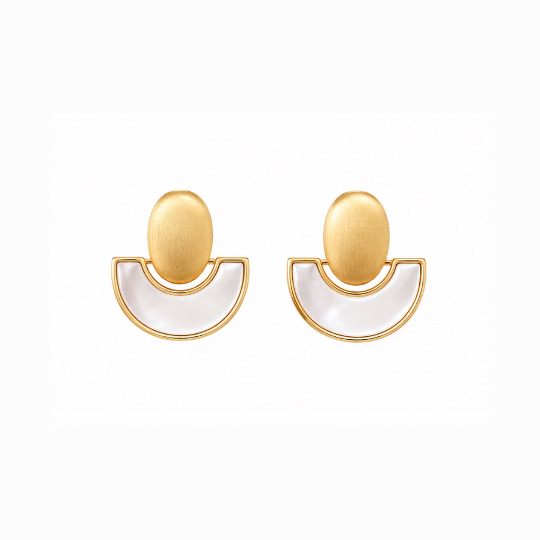 Ivory Eclipse Earrings