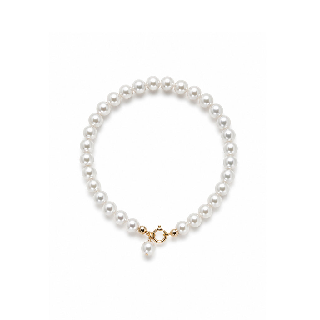 Moonlit Pearl Bracelet