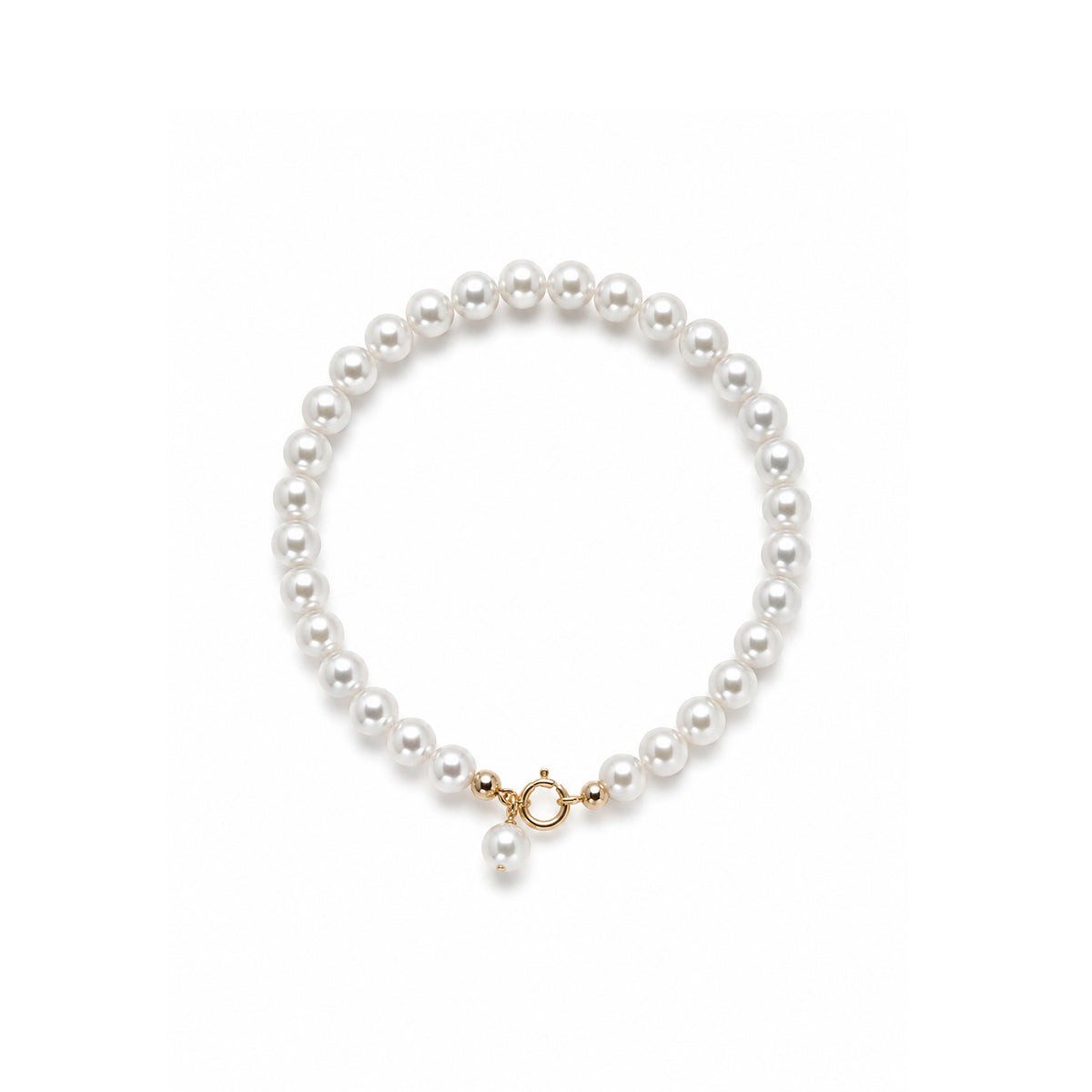 Moonlit Pearl Bracelet