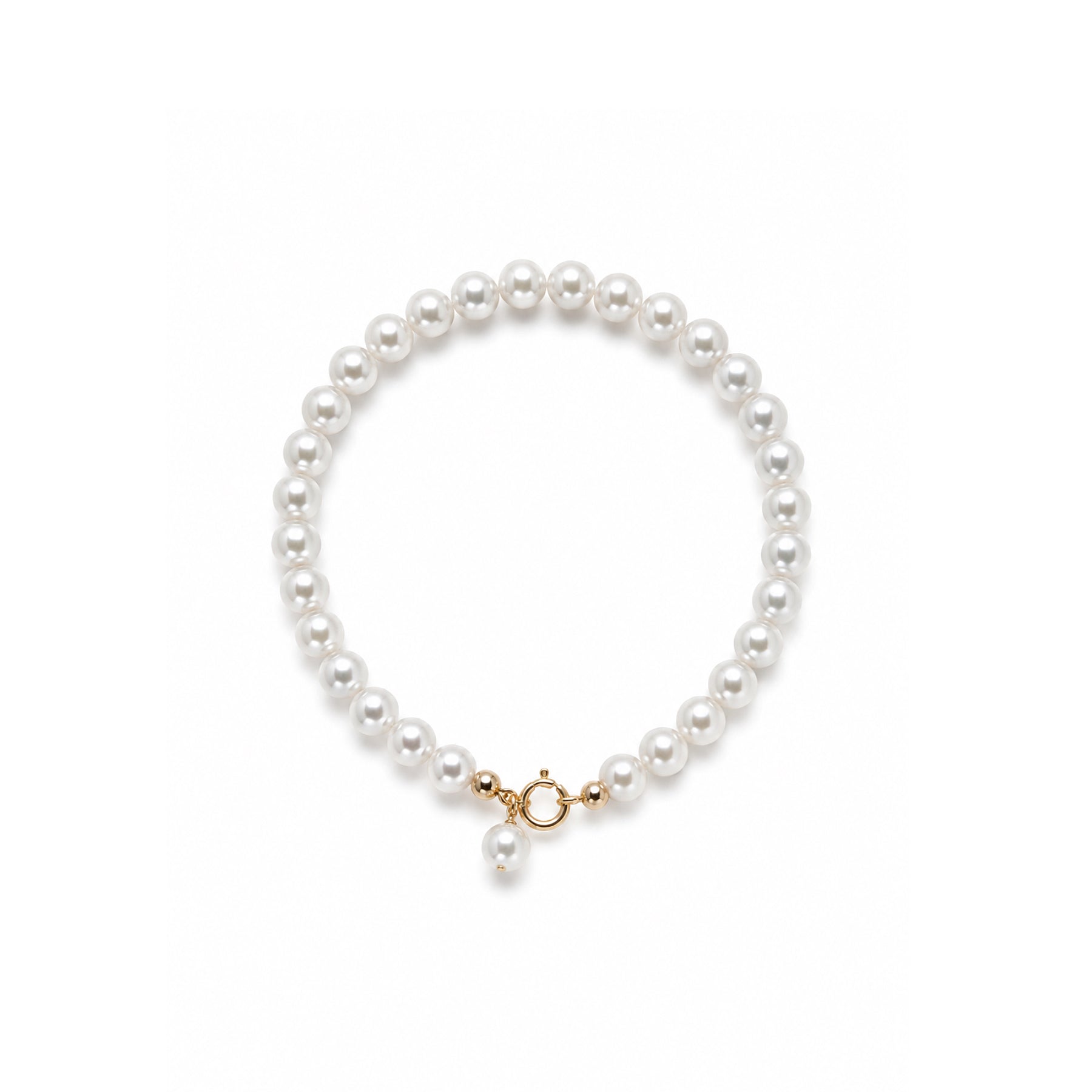 Moonlit Pearl Bracelet