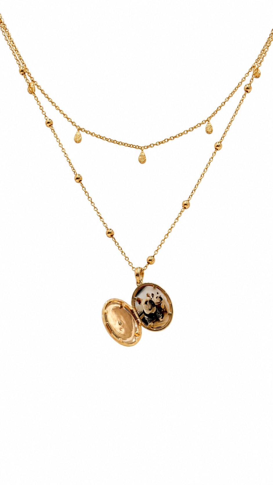 Golden Keepsake Necklace
