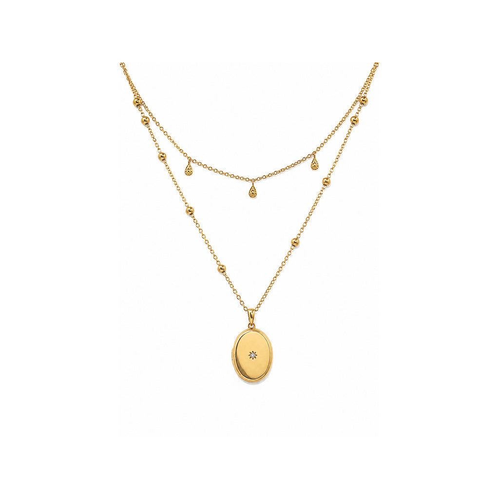Golden Keepsake Necklace