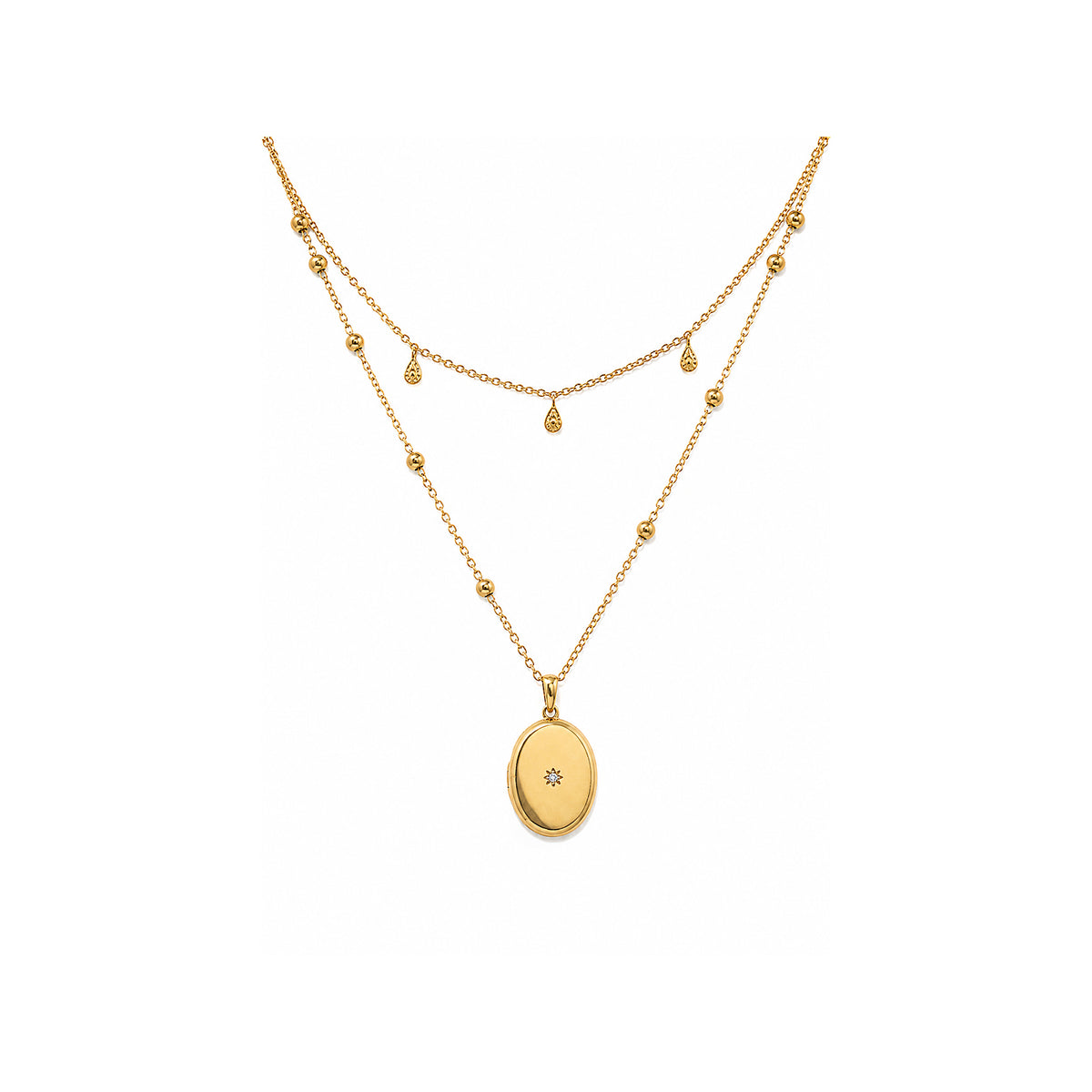 Golden Keepsake Necklace