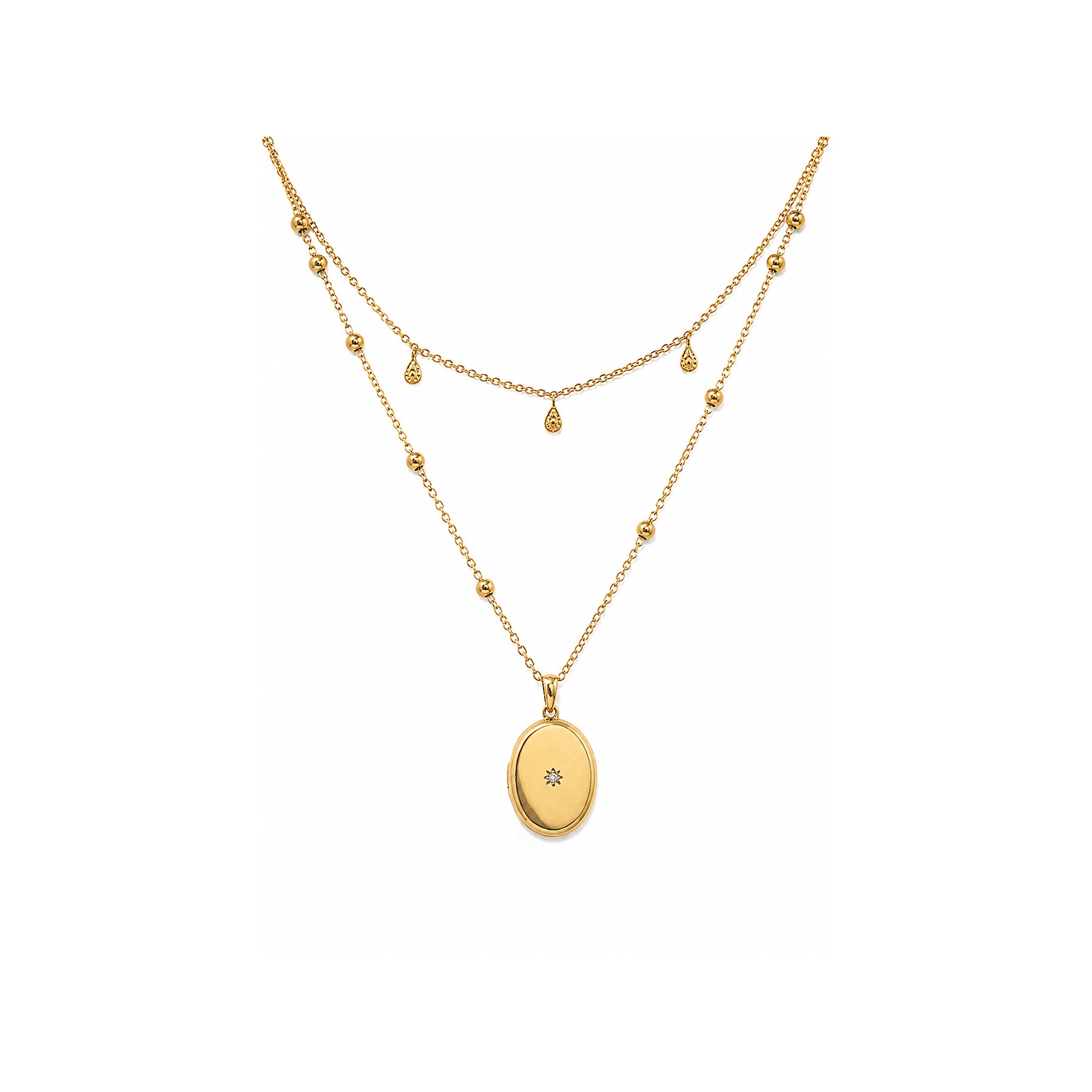 Golden Keepsake Necklace