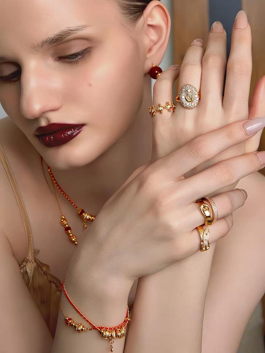 Fortuna Horsebit Ring Collection
