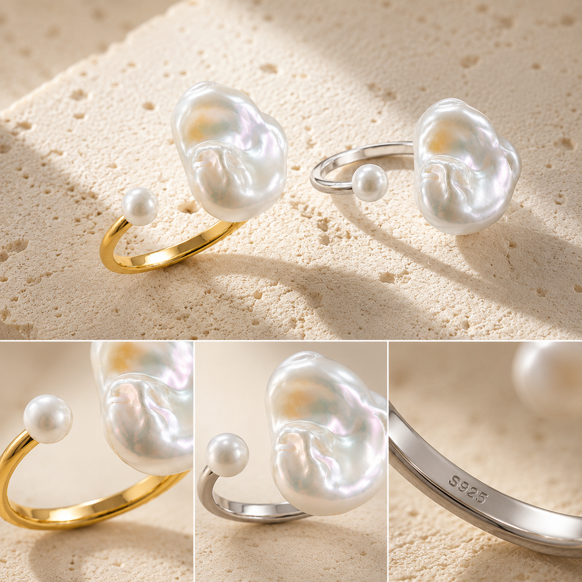 Pearl Drift Ring