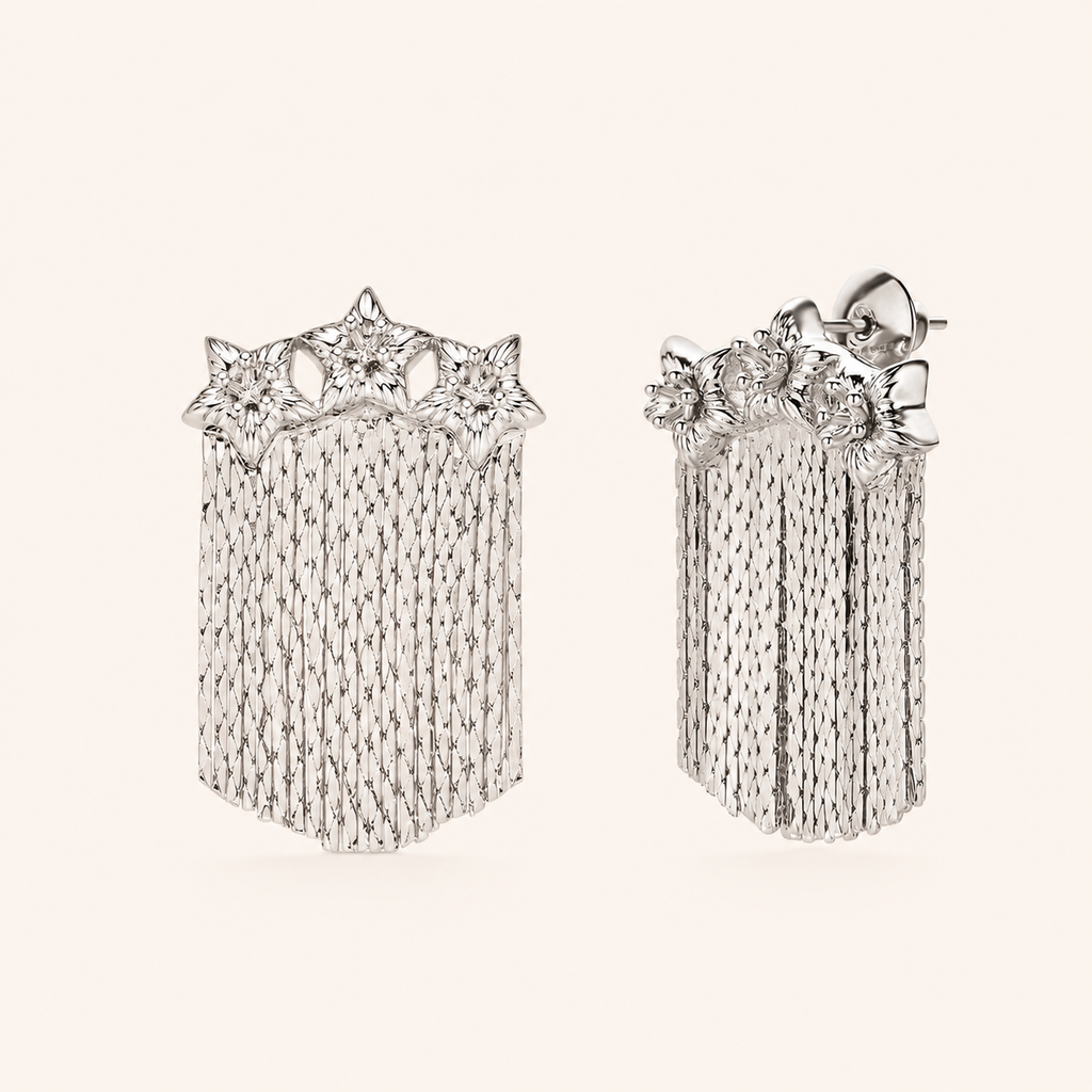 Star Whisper Tassel Earrings