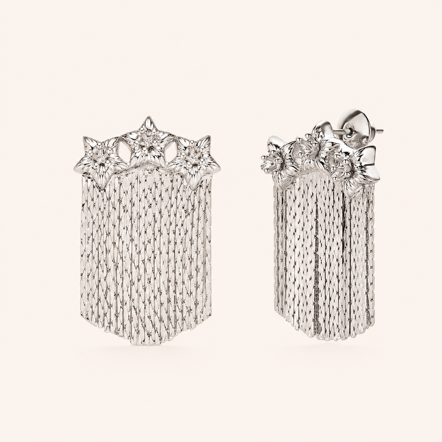 Star Whisper Tassel Earrings