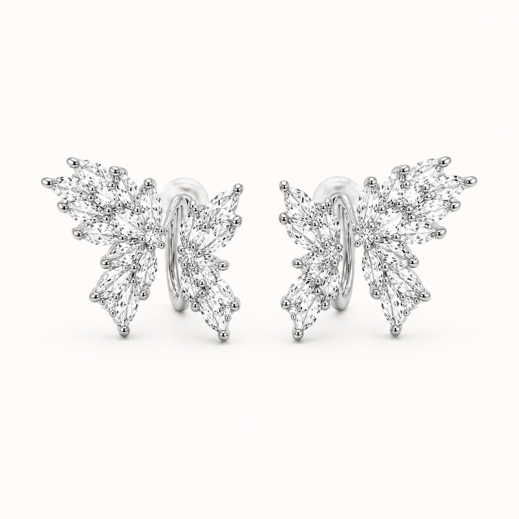 Lumi Butterfly Stud Earrings