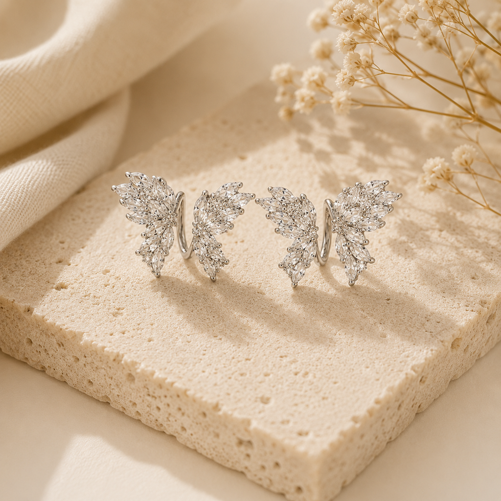 Lumi Butterfly Stud Earrings