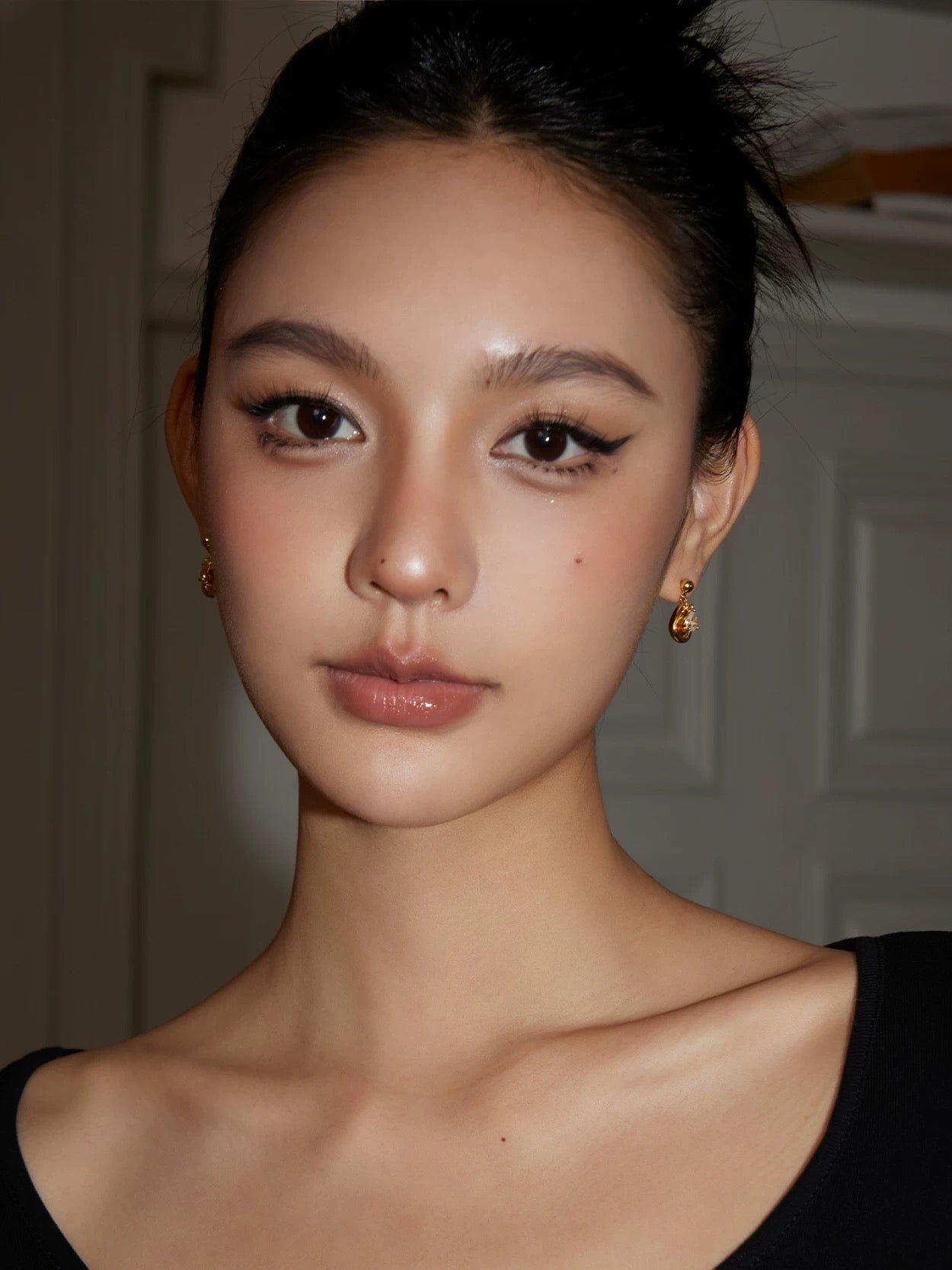 Teardrop Gemstone Earrings