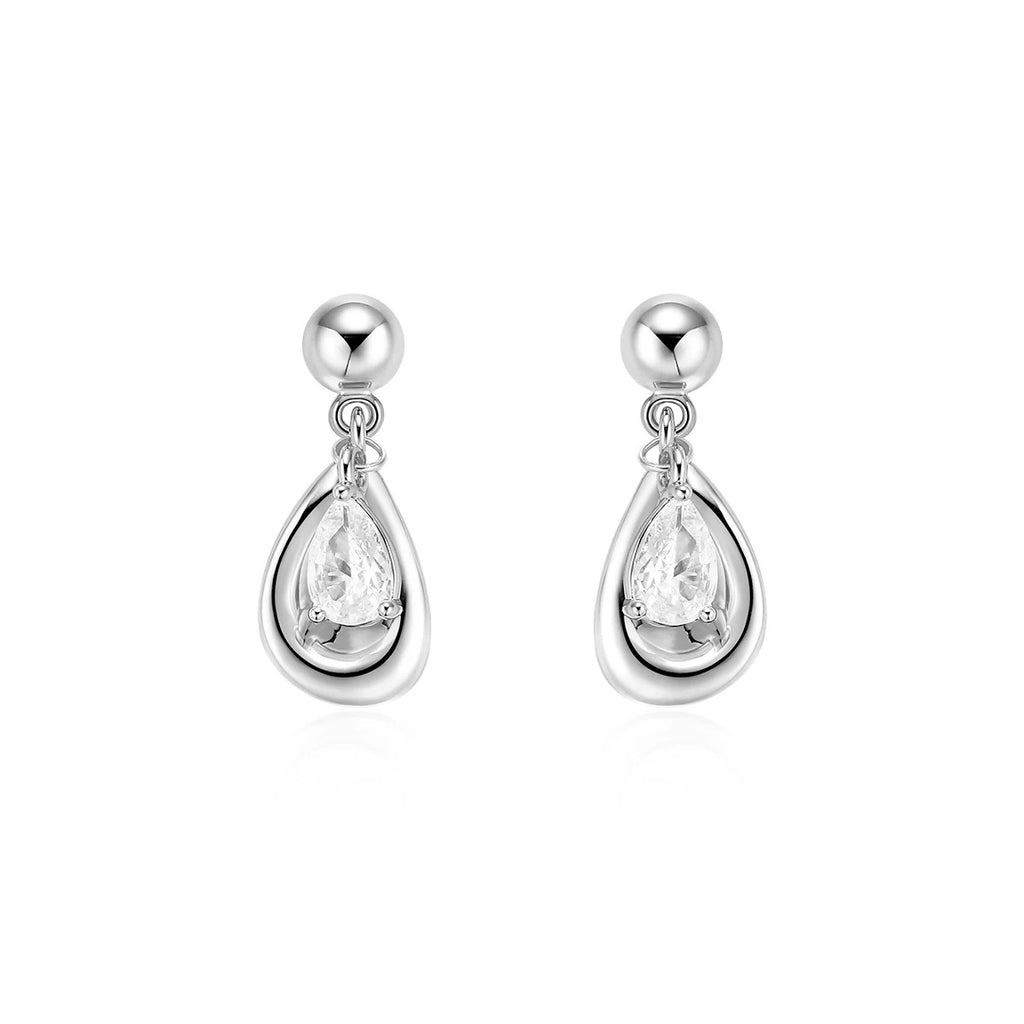 Teardrop Gemstone Earrings