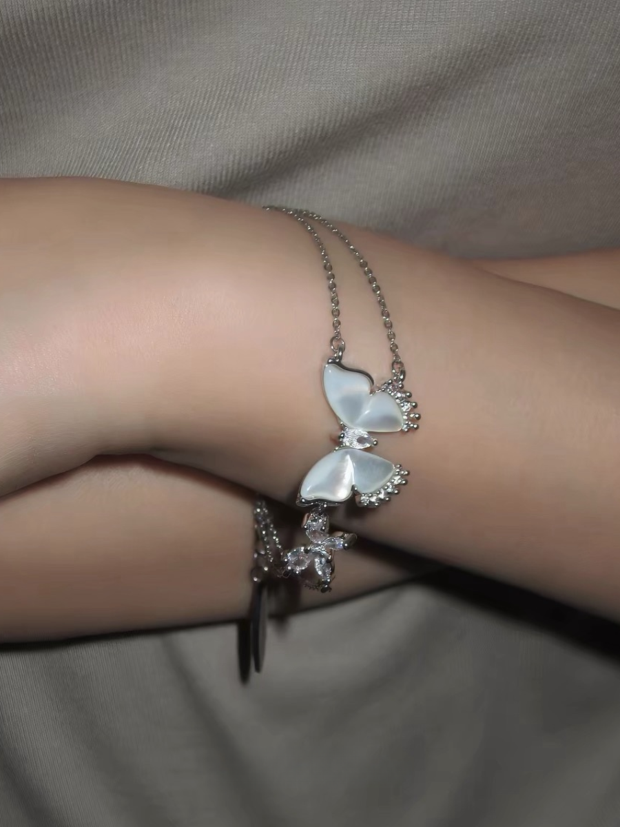 Moonveil Butterfly Bracelet