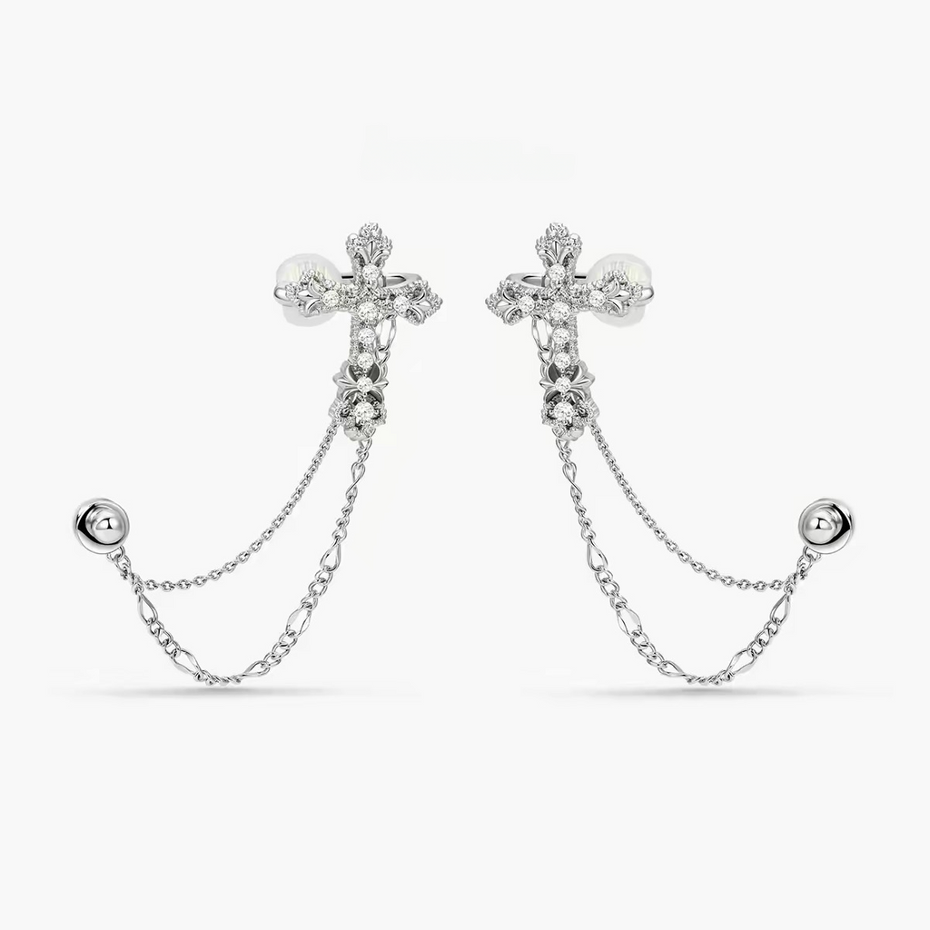 Imperial Cross Earrings