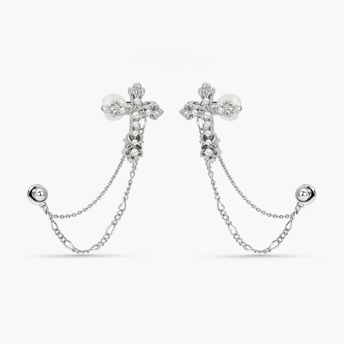 Imperial Cross Earrings
